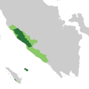 Peta Kabupaten Bengkulu Utara