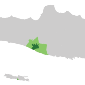 Peta Kabupaten Bantul