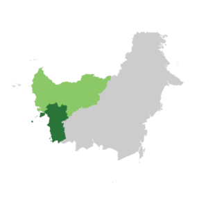 Peta Kabupaten Ketapang