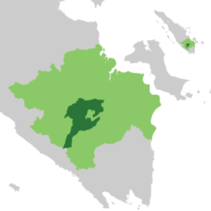 Peta Kabupaten Muara Enim
